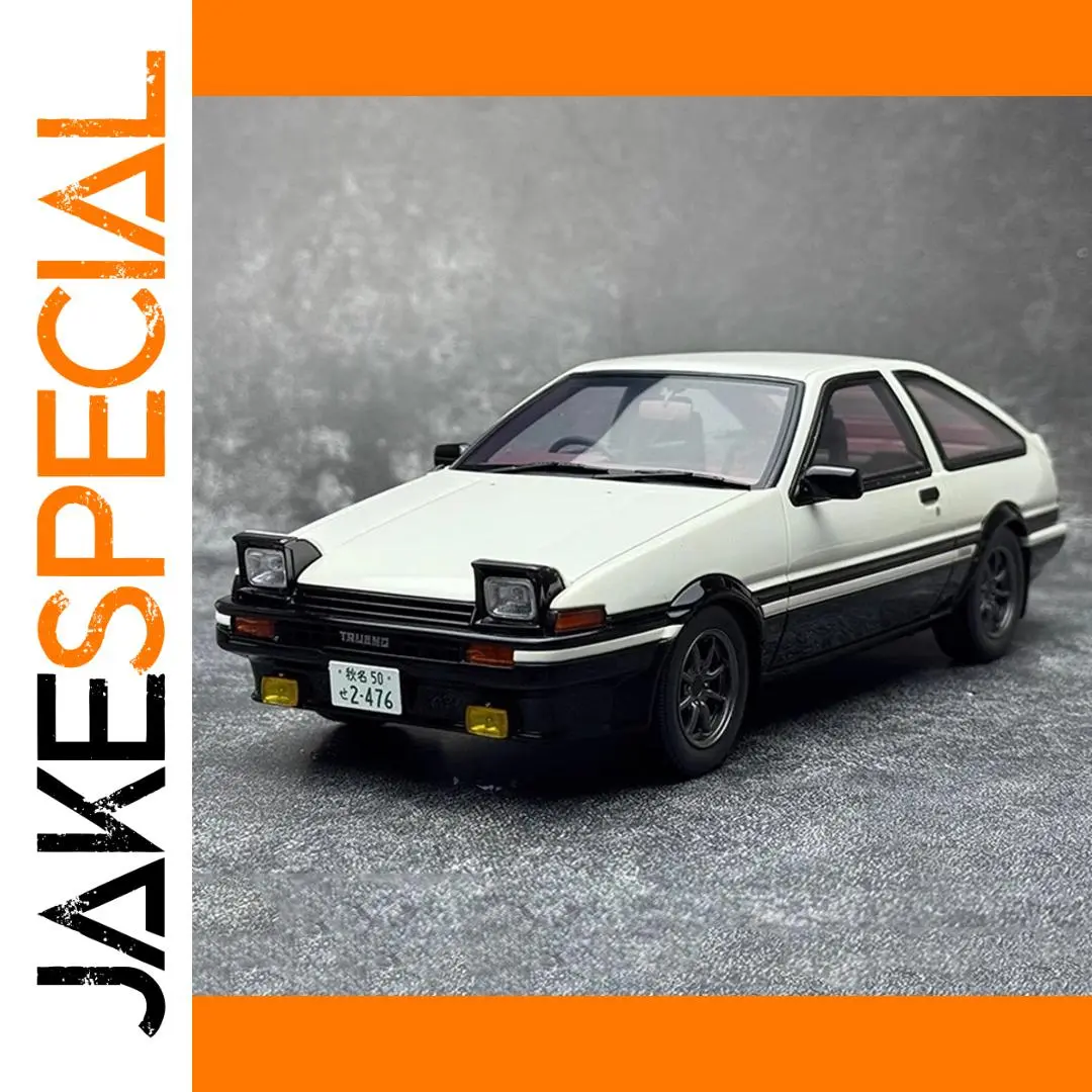 1:18 AE86 Jumping Light Edition Diecast Model 1 1:18 AE86 Jumping Light Edition Diecast Model
