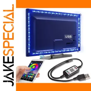 RGB LED Strip for TV Backlight 5m with Bluetooth Control