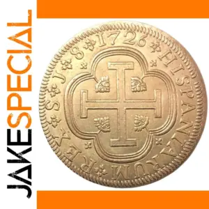 1726 Spain 8 Escudos Antique Replica Coin