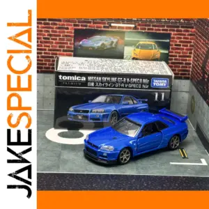 Nissan Skyline GT-R V-SPECII Nur Diecast Model 1:64