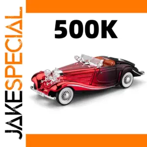 1:24 Scale Vintage 500K Diecast Model