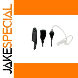 Black AirTube Earpiece for Motorola Radios