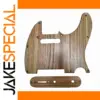Natural Wooden Guitar Control Plate Set Model #4873