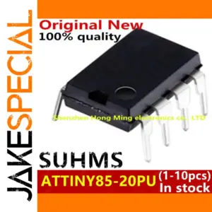 ATTINY85-20PU Microcontroller DIP-8 Package