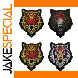 Viking Wolf 3D PVC Patch for Gear Accessories