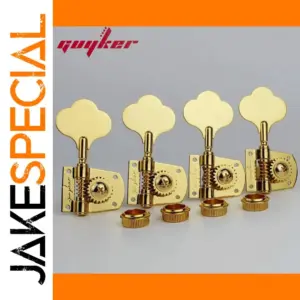 Premium Gold Guitar Tuning Machines for Jazz and Bass