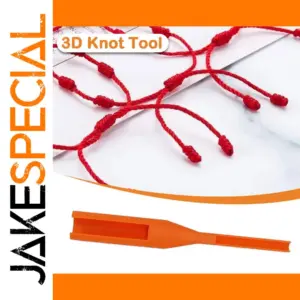Vibrant Red Professional Rose Knotting Tool