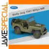 WWII Jeep Willys MB 1:36 Scale Diecast Model
