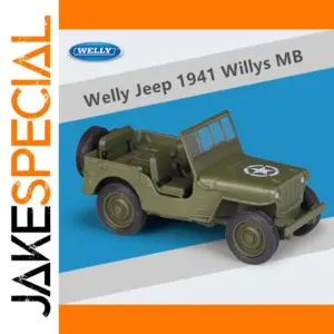 WWII Jeep Willys MB 1:36 Scale Diecast Model
