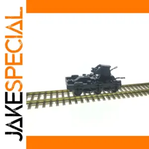 Black HO Train Chassis Bogie for Model Railways