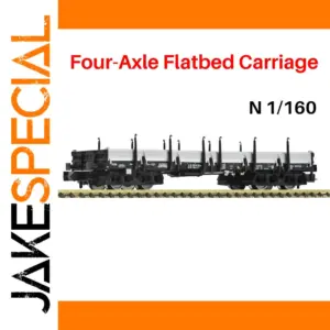 FLEISCHMANN N-Scale Flatbed Carriage 88mm
