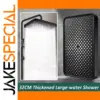 13-Inch Black Rainfall Shower Head