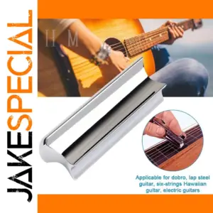 Zinc Alloy Guitar Slide with Gold/Silver Finish