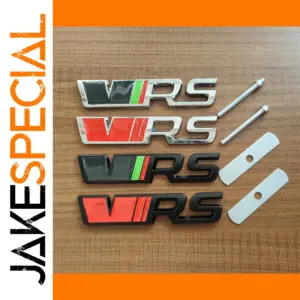 Skoda VRS 3D Metal Emblem - 12.3mm Diameter