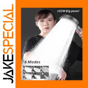 15CM High-Pressure Modern Shower Head