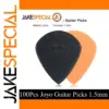 JOYO 100-Piece Guitar Picks 1.5mm ABS