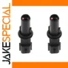 Black T10 Bulb Socket Pair for Nissan Qashqai 2008-2012