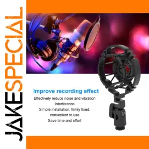 Black Shock Mount for C2000-C414 Microphones