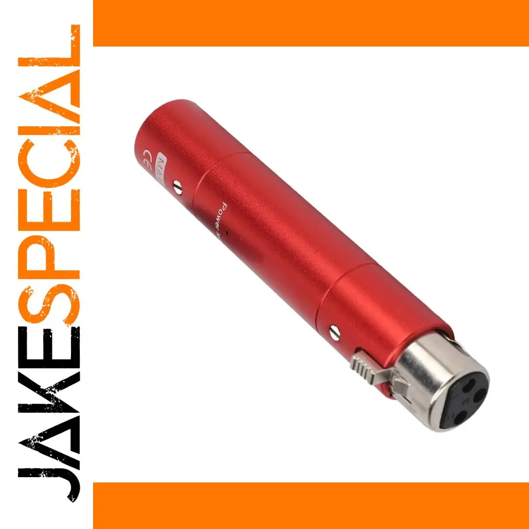 Red VBESTLIFE Inline Microphone Preamplifier 1 Red VBESTLIFE Inline Microphone Preamplifier