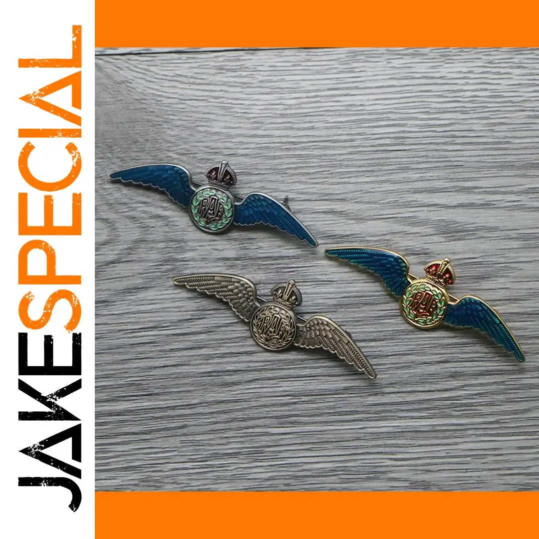 RAF Pilot Wings Badge Replica Collection 1 RAF Pilot Wings Badge Replica Collection