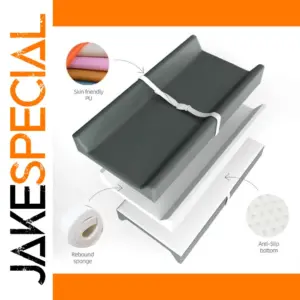 Waterproof Baby Diaper Changing Pad in Gray, Red, Green