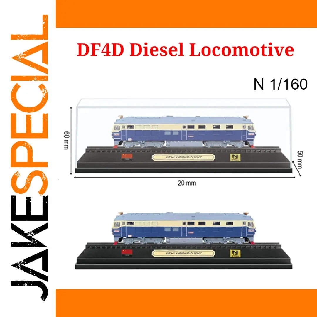 N-Scale DF4D Diesel Locomotive Model 1 N-Scale DF4D Diesel Locomotive Model