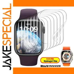 HD Hydrogel Screen Protector for Apple Watch Models 38mm-49mm