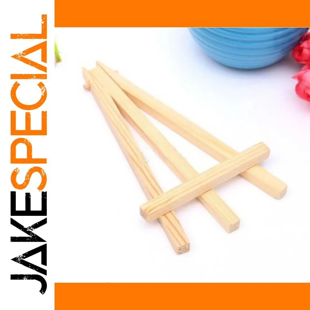 Mini Wooden Easel for Photos and Art Displays 1 Mini Wooden Easel for Photos and Art Displays