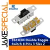 Industrial Double Toggle Switch 8 Pins