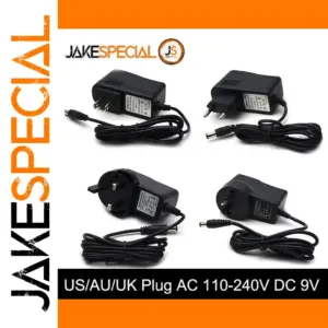 9V Guitar Pedal Power Supply Adapter with Daisy Chain