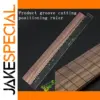 Guitar Fret Groove Ruler for Precision Fretwork