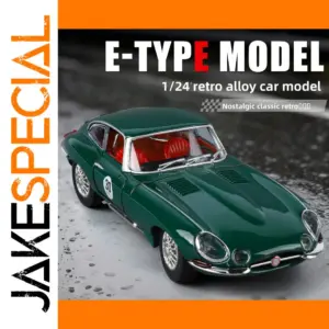 1:24 Diecast E-Type Vintage Car Model