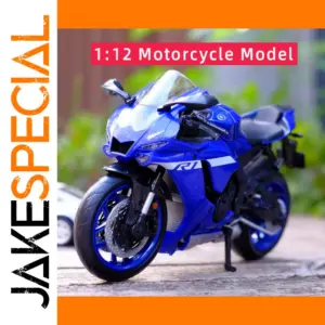 Diecast Yamaha YZF-R1M Motorcycle Model 1:12 Scale