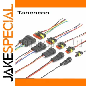 Automotive Waterproof Connector Set for 1.5mm Lamps