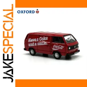 Volkswagen T25 Coke Van Diecast Model 1:76 Scale