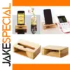 Wooden Phone Stand and Amplifier