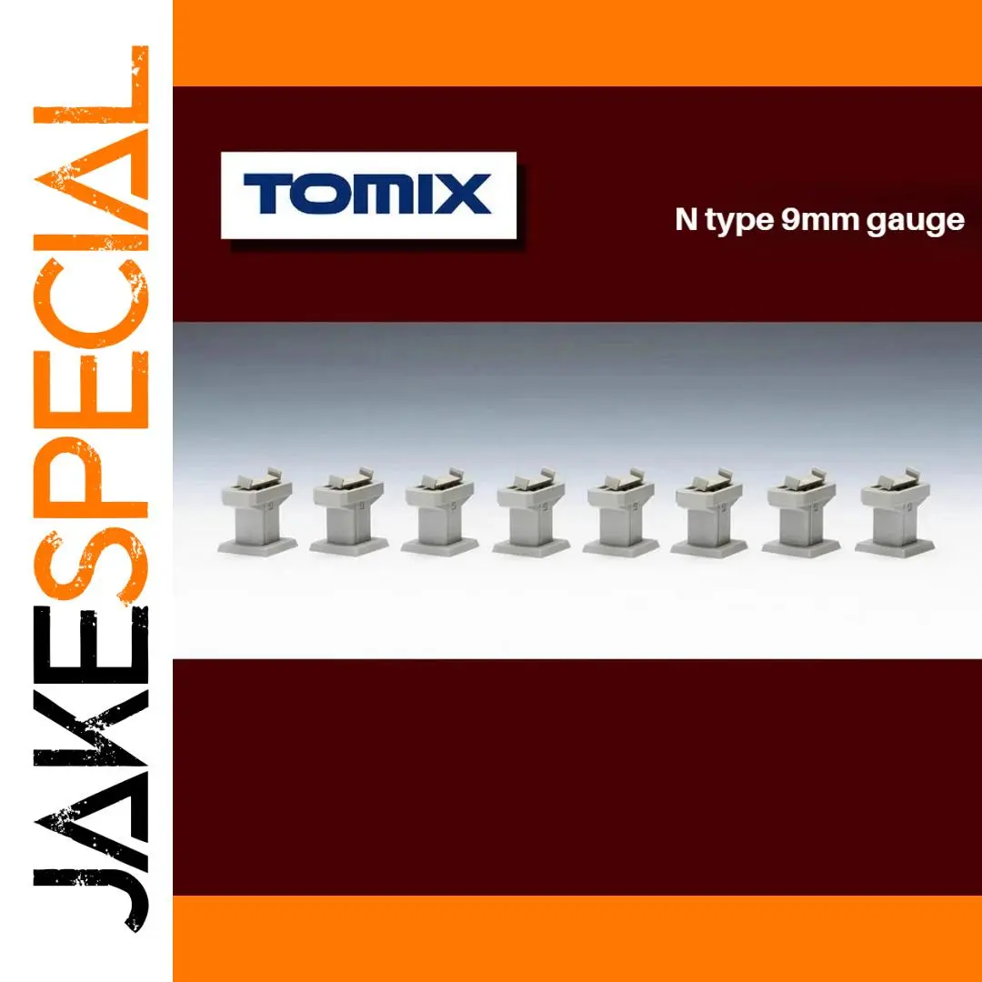 Eight P4-25 Model Train Bridge Piers Set 1 Eight P4-25 Model Train Bridge Piers Set