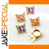 Butterfly Decorative Button Covers Set of 2