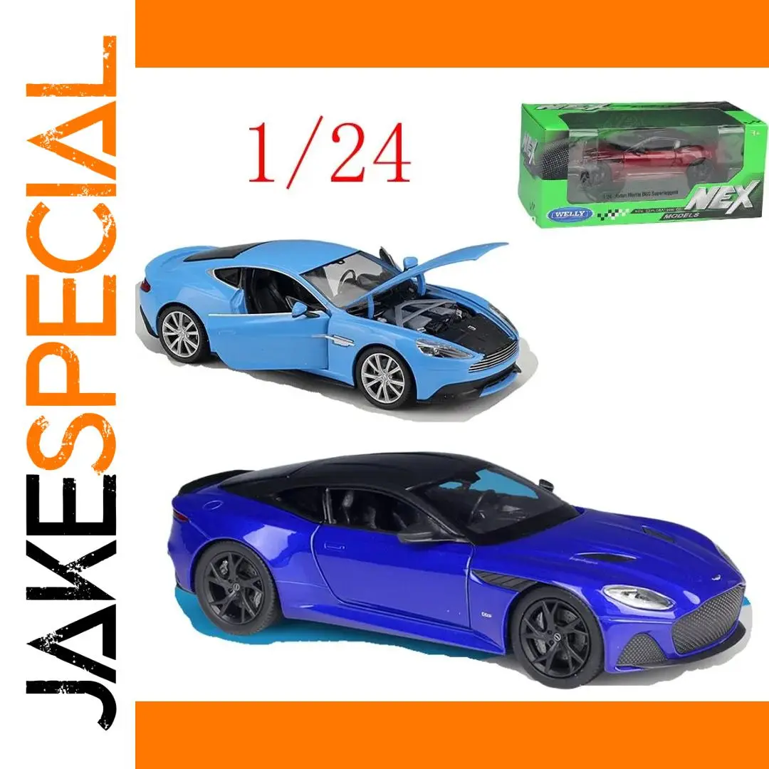 Aston Martin DBS 1:24 Diecast Model in Blue or Black 1 Aston Martin DBS 1:24 Diecast Model in Blue or Black