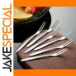 Stainless Steel 13cm Fruit Fork Set