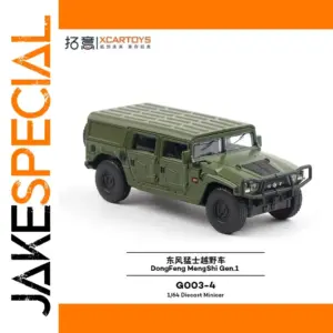 Military Off-Road Vehicle Miniature Model 1:64 Scale