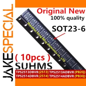 Set of 10 High-Performance Voltage Regulators SOT-23-6