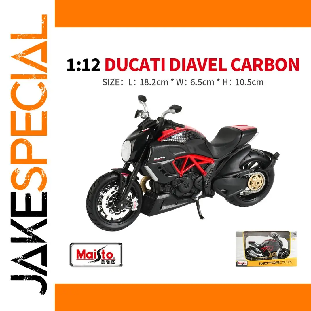 Ducati Diavel Carbon 1:12 Scale Model 1 Ducati Diavel Carbon 1:12 Scale Model
