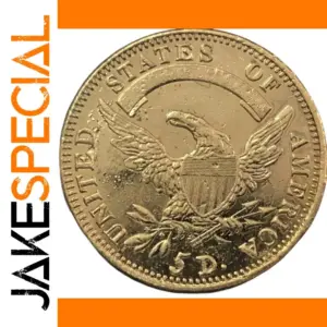 Vintage 1827 Capped Bust  Coin Replica