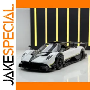 White Pagani Zonda R 1:32 Scale Diecast Model