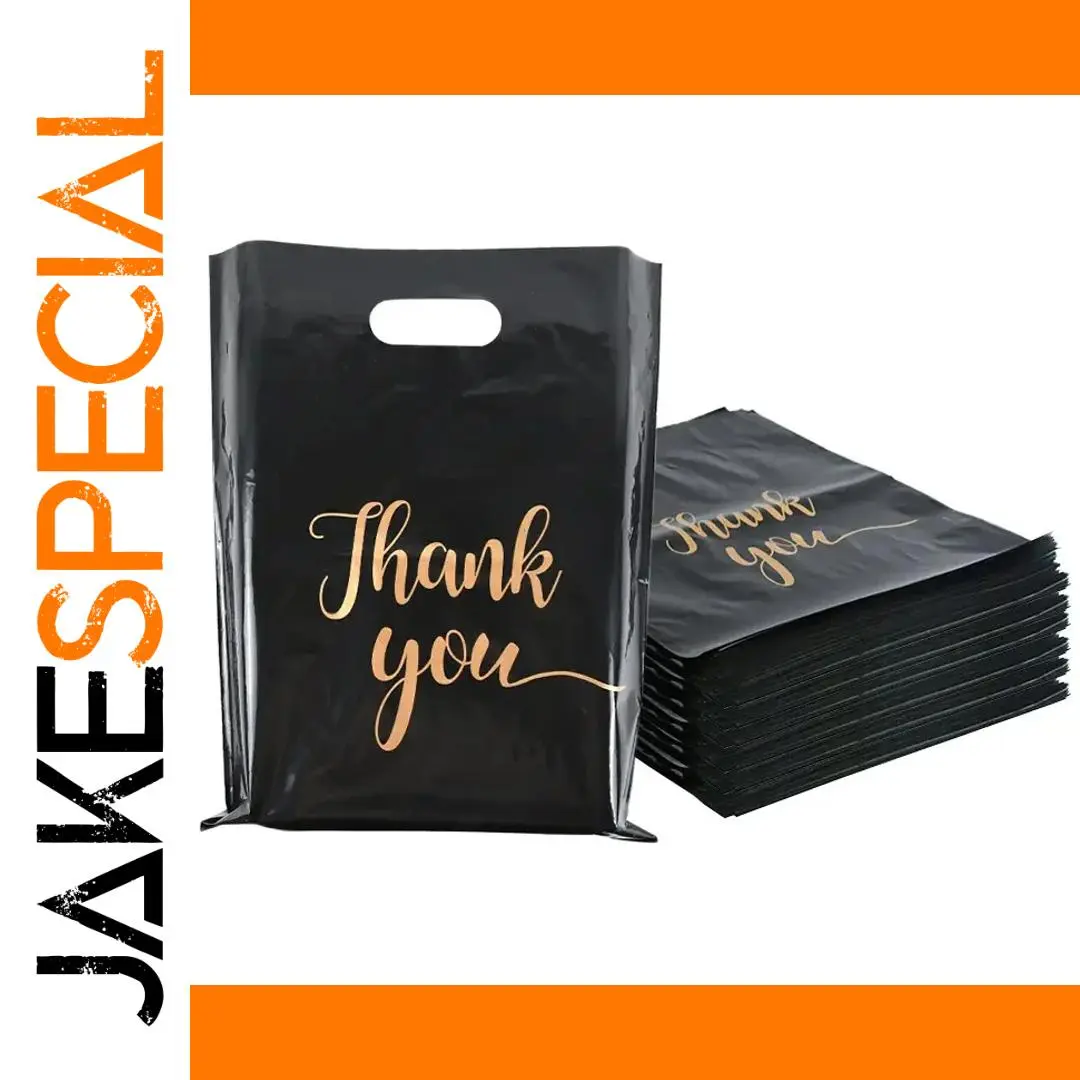 Black Gift Bags Set 50/100, 15x20cm & 20x30cm 1 Black Gift Bags Set 50/100, 15x20cm & 20x30cm