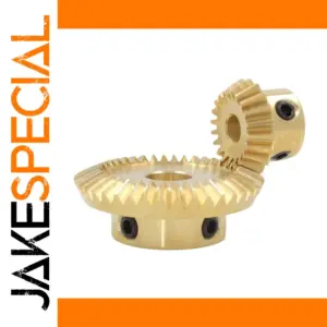 Brass Bevel Gear Set for Mechanical Projects