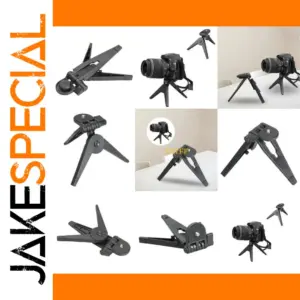 Portable Compact Tripod for Smartphones and Cameras