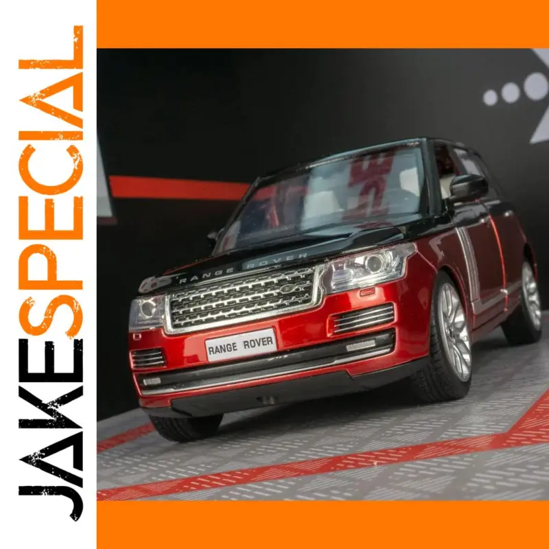 Luxurious and Realistic: The Red 1:24 Scale Range Rover Sports Diecast Model 1 d6cf7131d9d44e0688b32908 product image