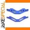 Vibrant Blue RC Shock Tower Brackets for 1/10 Scale